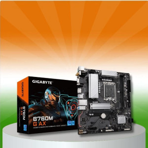 Gigabyte B760M G AX (Wi-Fi) DDR5 Motherboard Supports Intel 12th, 13th & 14th Gen Processors